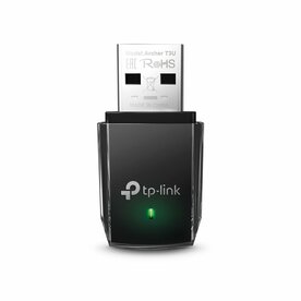 TP-Link Archer T3U | Wi-Fi 5 USB-adapter | Dual-band 2,4 GHz (400 Mbps) / 5 GHz (867 Mbps) | USB 3.0 | Zwart