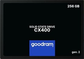 Goodram CX400 | 256GB SATA SSD | 2.5'' | 550MB/s Lezen | 480MB/s Schrijven