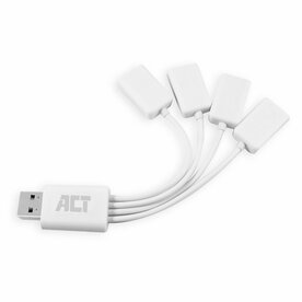 ACT AC6210 | Interface Hub | USB 3.2 Gen 1 (3.1 Gen 1) Type-A | 480 Mbit/s | Wit