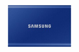 Samsung T7 | Externe SSD | 2TB | USB 3.2 Gen2 | 1.050MB/s Lezen | 1.000MB/s Schrijven | Blauw