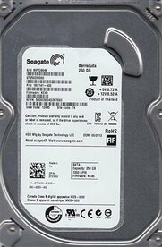 Seagate HDD 3.5" | 250GB SATA III | 7200RPM | PULLED