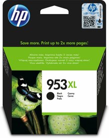 HP 953XL | Originele High-Capacity Zwarte Inktcartridge