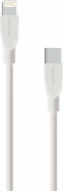 Mobiparts kabel | Lightning naar USB-C | 2A | 1 m | Wit
