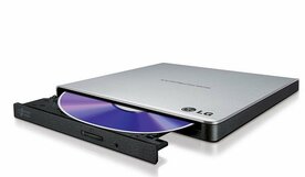 LG GP57ES40 | Extern Optisch Schijfstation | DVD&plusmn;RW | Zwart/Zilver