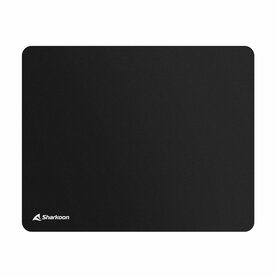 Sharkoon 1337 V2 Gaming Mat XL | Gaming-muismat | XL-formaat (444 x 355 mm) | Waterafstotend textiel | Antislip rubberen onderzijde | Zwart