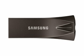 Samsung Bar Plus | 256GB USB-A 3.2 Flash Drive | Titanium