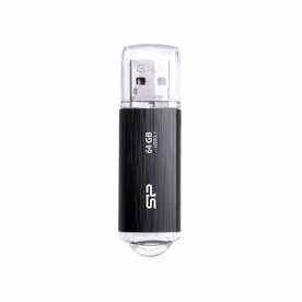 Silicon Power Blaze B02 | 64GB USB-A 3.2 Flash Drive | Zwart