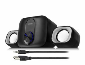 Eminent EM3515 | 2.1 Luidsprekerset | Heldere Geluidskwaliteit | 40W RMS