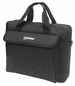 Manhattan 14.1" Laptop Tas | Zwart