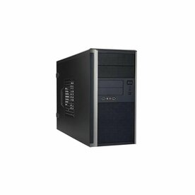 InWin EM035 | M-ATX Behuizing | Inclusief 350W PSU | Real Watt | Zwart | Refurbished Gold