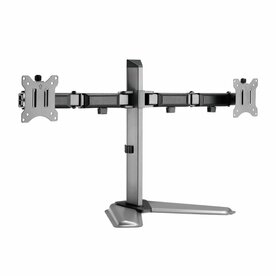 White Shark TUTANKHAMUN | Monitor-bureaustand | Tot 32&quot; | Max 9kg | VESA 100x100 | 2 Monitoren