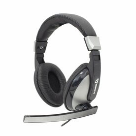 SBOX HS-302 | On-Ear Gaming Headset 3,5mm Connector | Zwart/Grijs