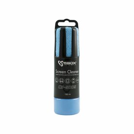 SBOX Schermreiniger CS-5005 | 150 ml | Met Microvezeldoekje | Blauw