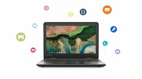 Lenovo 300e Convertible Chromebook | 11,6&#039;&#039; HD Touch IPS | Intel N4020 | 4GB RAM | 32GB Flash | Renewed