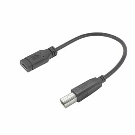 ACT Adapterkabel | USB Type-C (Female) naar USB-B 2.0 (Printer) | 0,2 meter