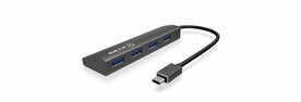 ACT AC6405 | USB 3.2 Gen 1 Hub | Type-C | 5 Gbit/s | Zwart