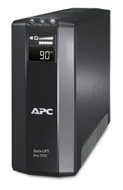 APC Back-UPS Pro BR900G-GR | 900 VA UPS met LCD-scherm | 5 Aansluitingen | AVR Technologie | Geavanceerde Bescherming tegen Spanningstoringen
