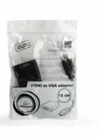 Gembird A-HDMI-VGA-04 video kabel adapter 0,15 m Zwart