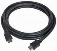 Gembird 10m HDMI M/M HDMI kabel HDMI Type A (Standaard) Zwart