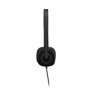Logitech H151 | Bedrade On-ear Headset | 3.5mm | Zwart