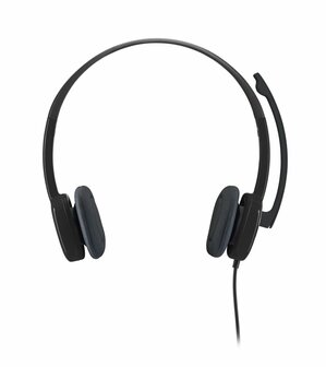 Logitech H151 | Bedrade On-ear Headset | 3.5mm | Zwart