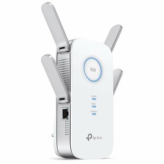 TP-LINK RE650 Netwerkzender Wit 10, 100, 1000 Mbit/s