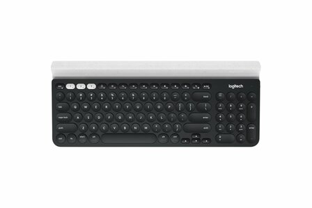 Logitech K780 toetsenbord RF-draadloos + Bluetooth QWERTY US International Zwart, Wit