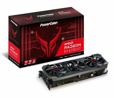 VGA PowerColor Red Devil AMD Radeon RX 6700XT 12 GB GDDR6