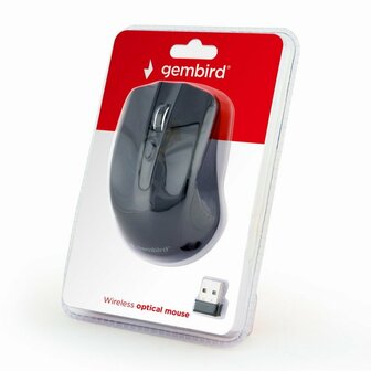 Gembird MUSW-4B-04 muis Ambidextrous RF Draadloos Optisch 1600 DPI