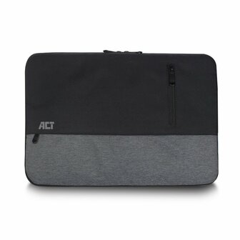 ACT Urban notebooktas 35,8 cm (14.1&quot;) Opbergmap/sleeve Zwart, Grijs