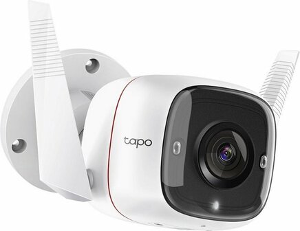TP-Link Tapo C310 | 3MP Buitenbeveiligingscamera | Wi-Fi &amp; Ethernet | Nachtzicht tot 30m | Tweeweg Audio | IP66 Weerbestendig