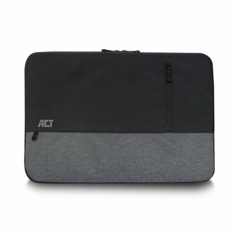 ACT AC8545 notebooktas 39,6 cm (15.6&quot;) Opbergmap/sleeve Zwart, Grijs