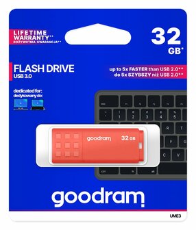 Storage Goodram Flashdrive &#039;UME3&#039; 32GB USB3.0 Orange