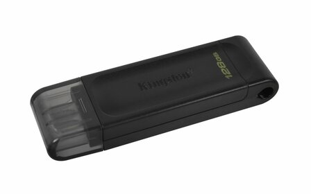 Kingston Technology DataTraveler 70 USB flash drive 128 GB USB Type-C 3.2 Gen 1 (3.1 Gen 1) Zwart