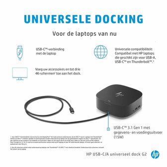 HP USB-C dock G5