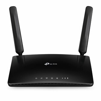 TP-Link TL-MR6500V | 4G LTE Router | WiFi 4 (802.11n) Single-band (2,4 GHz) | tot 300 Mbit/s | Zwart