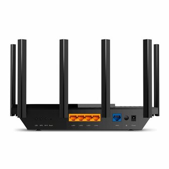 TP-Link Archer AX72 draadloze router Gigabit Ethernet Dual-band (2.4 GHz / 5 GHz) Zwart