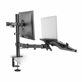 ACT AC8305 notebookstandaard Notebook &amp; monitorarm Zwart 39,6 cm (15.6&quot;)