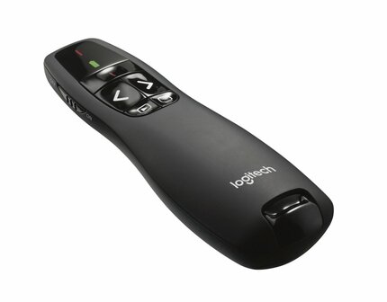 Logitech R400 Draadloze presenter RF Zwart