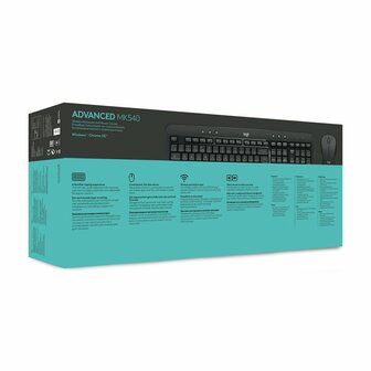 Logitech MK540 Advance Desktopset AZERTY | BELGIE