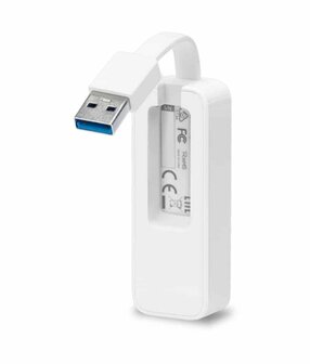 TP-Link UE300 | USB 3.0 naar Gigabit Ethernet Netwerkadapter | 1000 Mbps | Wit