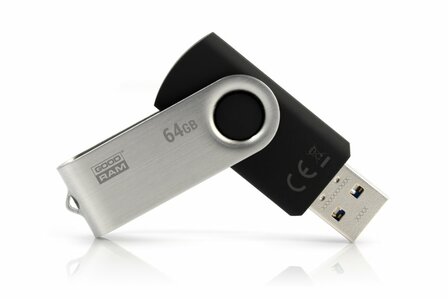 Goodram UTS3 USB flash drive 64 GB USB Type-A 3.2 Gen 1 (3.1 Gen 1) Zwart