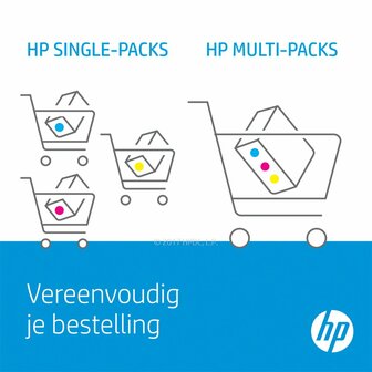 HP 302 | Originele Cyaan/Magenta/Geel Inktcartridge | 1 Stuk