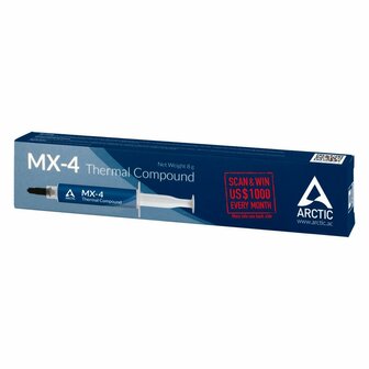 ARCTIC MX-4 heat sink compound Koelpasta 8,5 W/m&middot;K 8 g