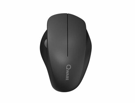 QWARE Wireless Mouse Luton Zwart