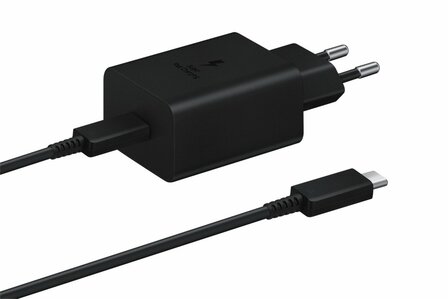 Samsung EP-T4510 | USB-C Oplader 45W inclusief USB-C Kabel | Zwart
