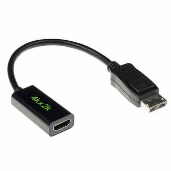 ACT Verloop kabel DisplayPort male &ndash; HDMI-A female
