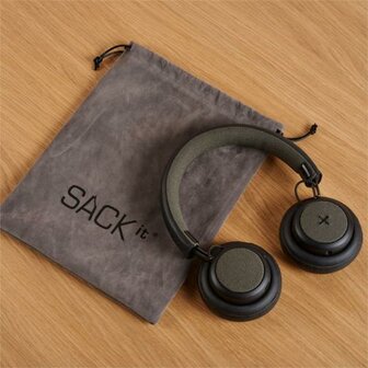SACKit TOUCHit Hoofdtelefoon Bedraad en draadloos Hoofdband Micro USB Bluetooth Zwart