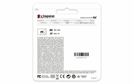 Kingston Canvas Select Plus | SDXC | 256GB | Class 10 | UHS-I U1