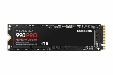 Samsung 990 PRO | 4TB NVMe SSD | M.2 Gen4 | 7.450MB/s Read | 6.900MB/s Write